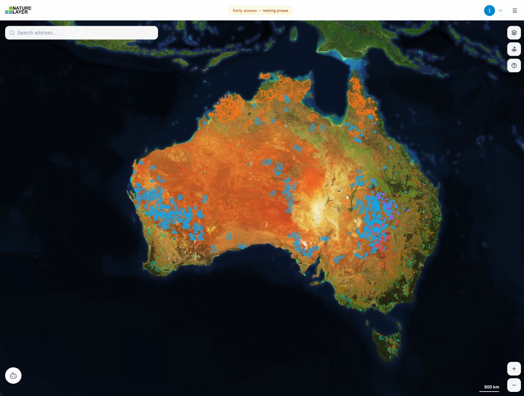 National view of ACCU carbon projects across Australia